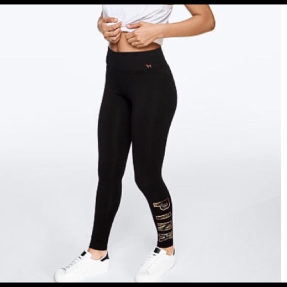 PINK Camouflage Tee, Bling Leggings and Pouch - Picture 3 of 5